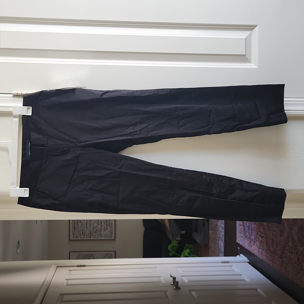 Amanda & Chelsea Black Straight-Leg Dress Pants